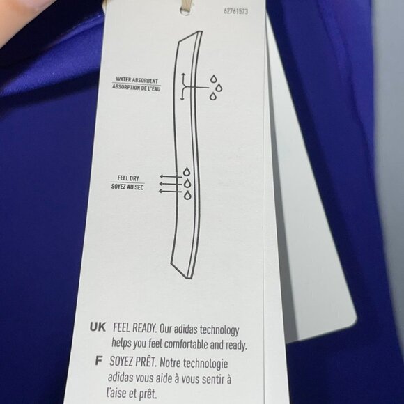 NWT ADIDAS Believe This 2.0 Prime Blue 7/8 Leggings - Blue/reddish - Size: 2X - Picture 11 of 12